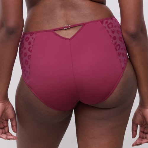Chantelle Girls fuchsia high waist brief