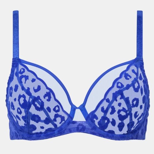 Chantelle  blue non-padded bra