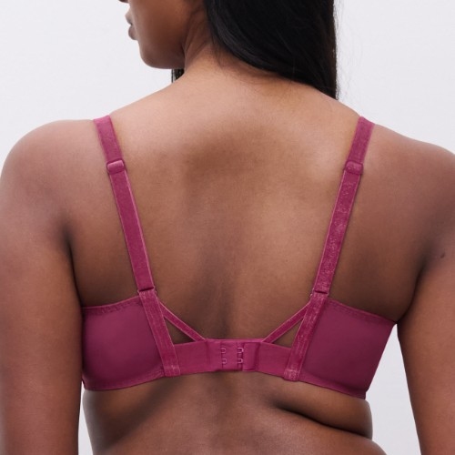 Chantelle  fuchsia non-padded bra