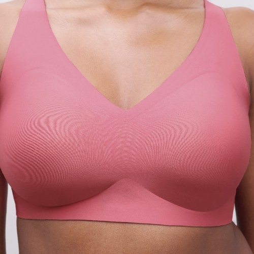 Chantelle SoftStretch pink wireless bra