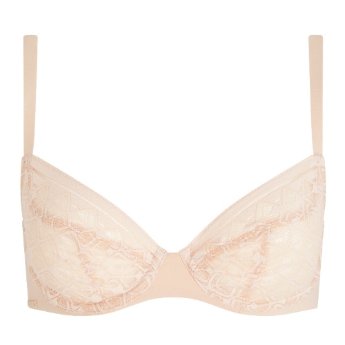 Chantelle  beige non-padded bra