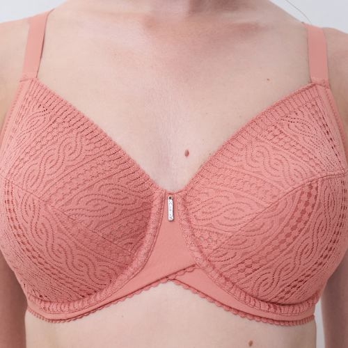 Chantelle Easy Support brown non-padded bra