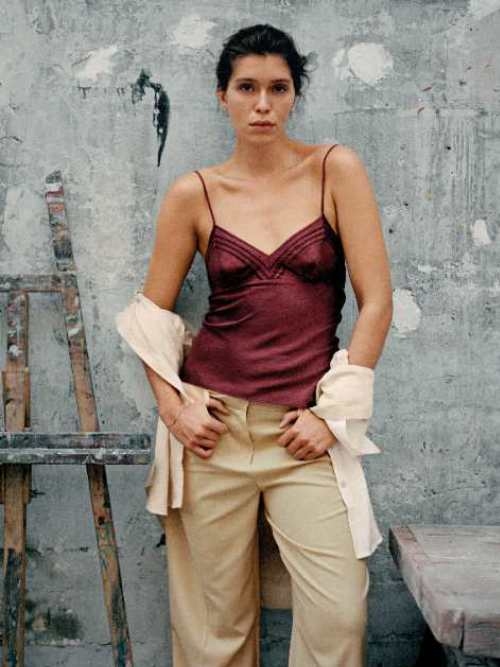 Chantelle Nachtmode Nightshade bordeaux sleep shirt