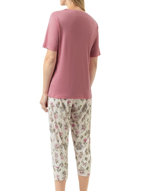 Mey Nachtmode Botanic Garden crème pajama