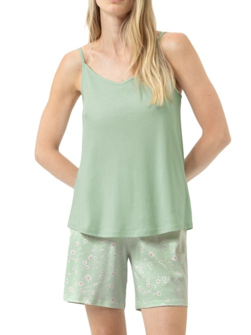 Mey Nachtmode Daisy Delight green shortama