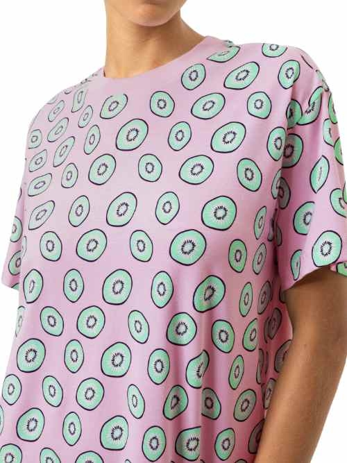 Mey Nachtmode Flashy Fruits pink sleep shirt