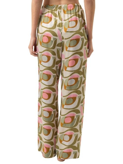 Mey Nachtmode Nostalgic Geo crème pyjama pant