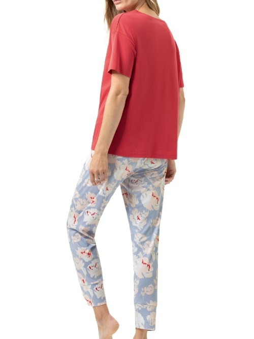 Mey Nachtmode Petal Paradise red pajama