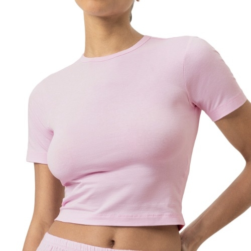 Mey Nachtmode Solid Love pink sleep shirt