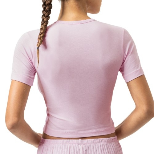 Mey Nachtmode Solid Love pink sleep shirt