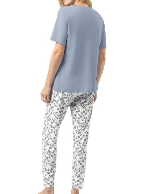 Mey Nachtmode Wild Violets blue pajama