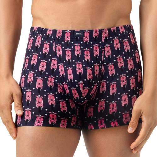 Mey Heren City Glide navy blue cotton boxer short