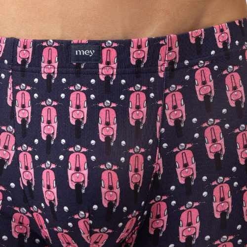 Mey Heren City Glide navy blue cotton boxer short