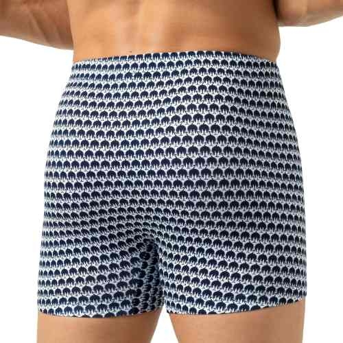 Mey Heren Crane Swarm navy blue modal boxershort