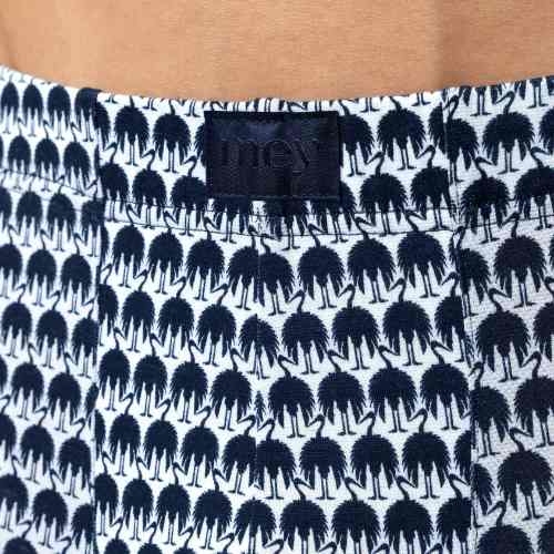 Mey Heren Crane Swarm navy blue modal boxershort