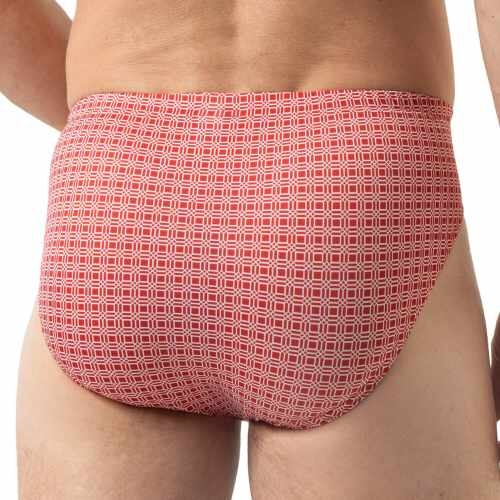 Mey Heren Coral Grid coral men brief
