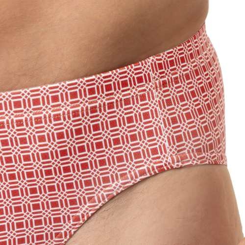Mey Heren Coral Grid coral men brief