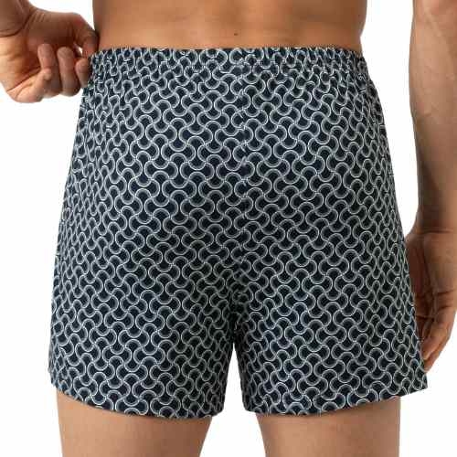 Mey Heren Curves navy blue loose fit boxer short