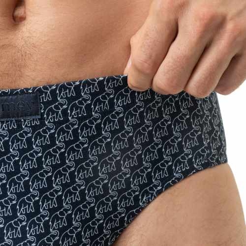 Mey Heren Elephant Walk navy blue men brief