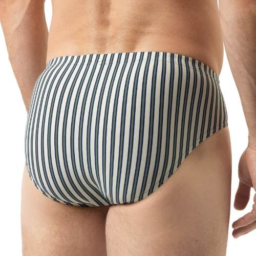 Mey Heren Palm Stripes grey/white men brief
