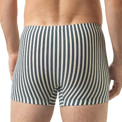 Mey Heren Palm Stripes grey/white cotton boxer short