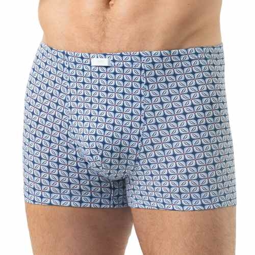 Mey Heren Summer Flower blue cotton boxer short