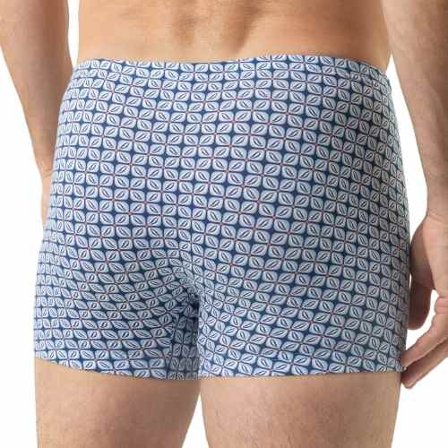 Mey Heren Summer Flower blue cotton boxer short