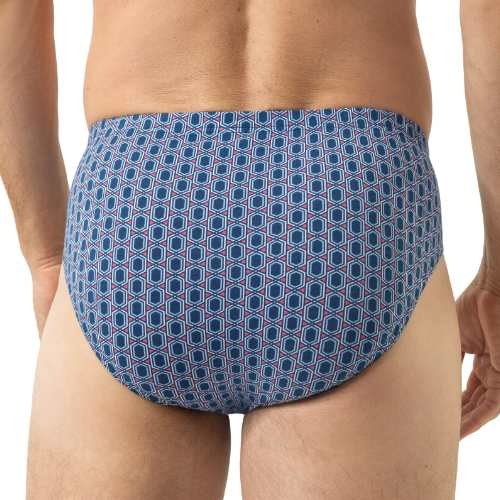 Mey Heren Straight Geo blue men brief