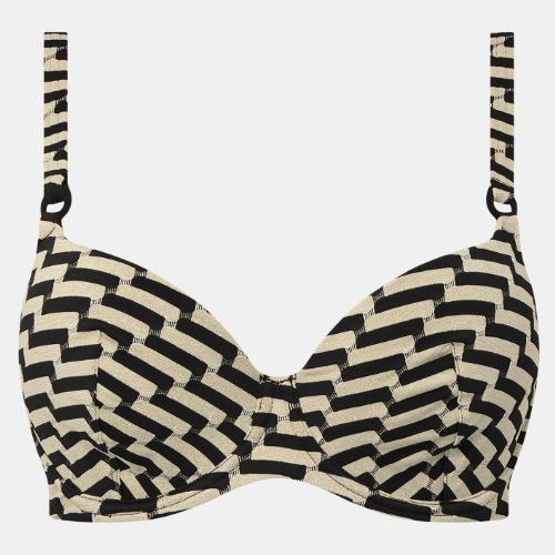 Femilet Badmode Santosa black/gold padded bikini bra