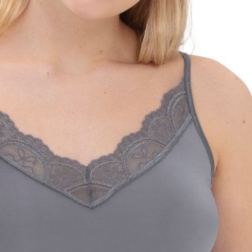Mey Lingerie Poetry Fame grey spaghetti top