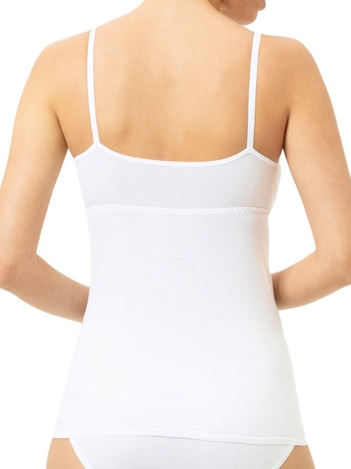 Mey Lingerie Noblesse white spaghetti top
