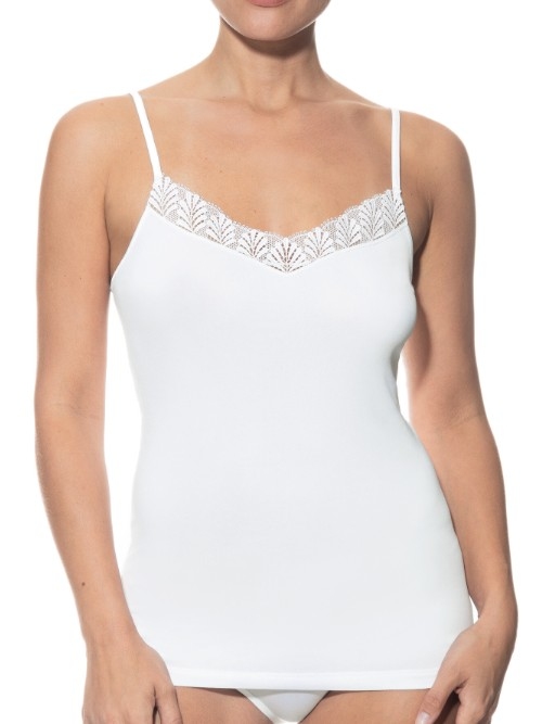 Mey Lingerie Emotion Elegance white spaghetti top
