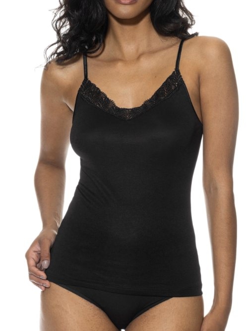 Mey Lingerie Emotion Elegance black spaghetti top