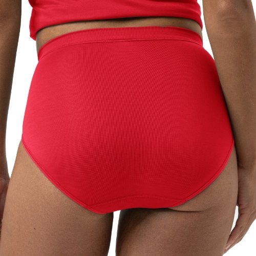 Mey Lingerie Emotion red high waist brief