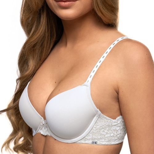 After Eden Lana white padded bra