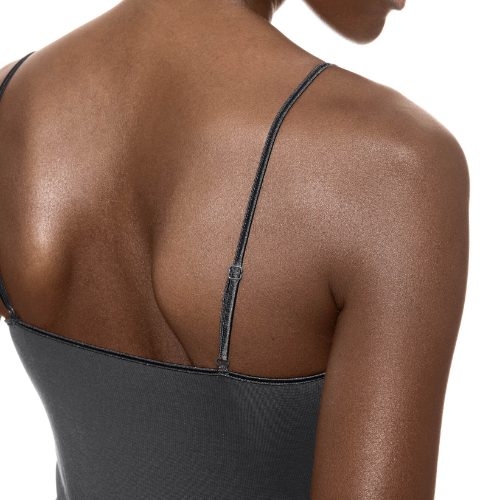 Mey Lingerie Emotion dark grey spaghetti top