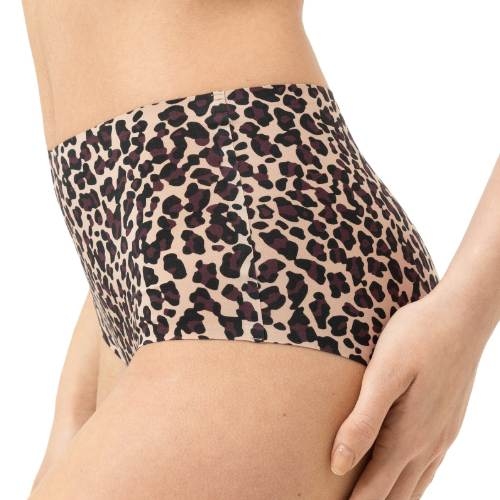 Mey Lingerie Invisibles brown/print high waist brief