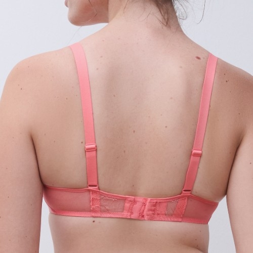 Chantelle Xtravagant pink non-padded bra