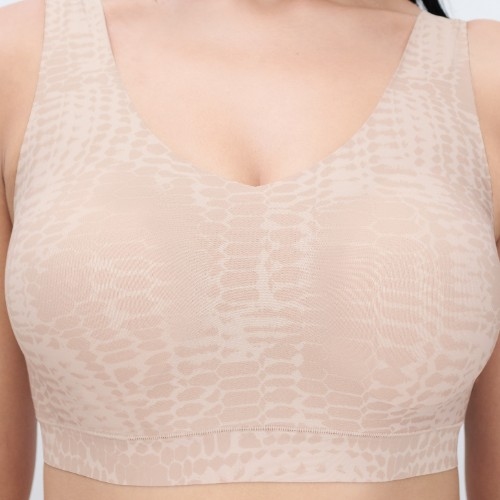 Chantelle SoftStretch pink wireless bra