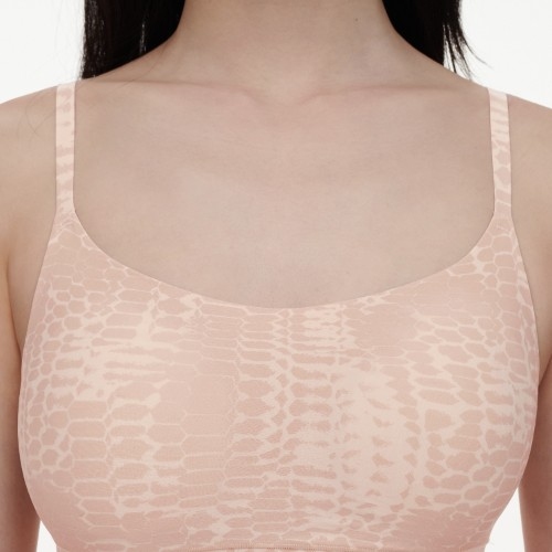 Chantelle SoftStretch pink wireless bra