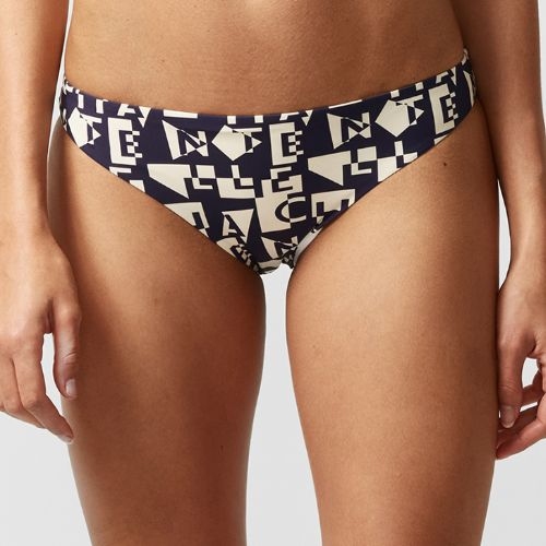 Chantelle Swimwear Identity white/black bikini brief
