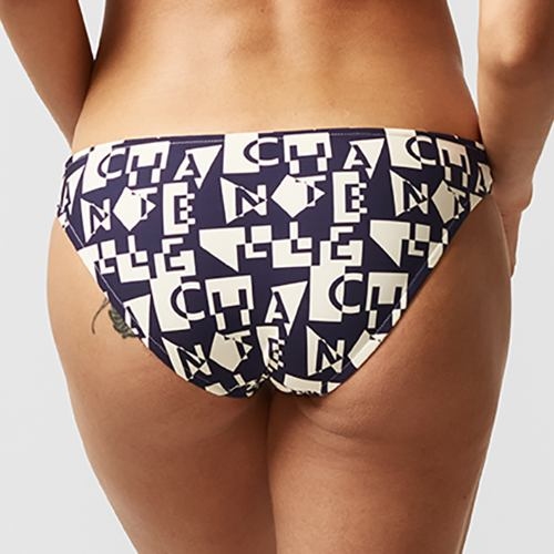 Chantelle Swimwear Identity white/black bikini brief