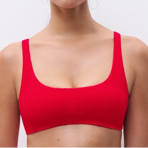 Chantelle Swimwear Swim One red soft-cup bikini bra