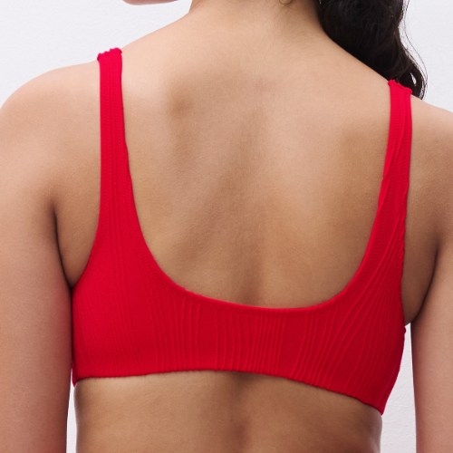 Chantelle Swimwear Swim One red soft-cup bikini bra