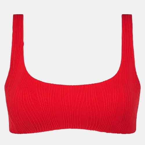 Chantelle Swimwear Swim One red soft-cup bikini bra