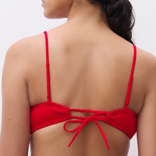 Chantelle Swimwear Swim One red soft-cup bikini bra