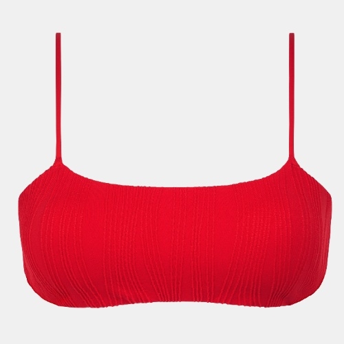 Chantelle Swimwear Swim One red soft-cup bikini bra
