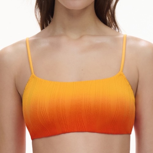 Chantelle Swimwear Swim One orange soft-cup bikini bra