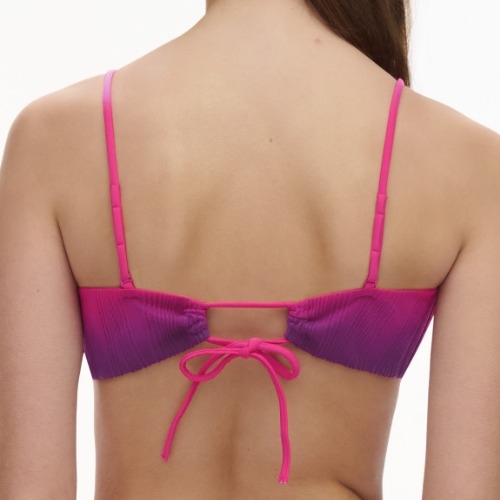 Chantelle Swimwear Swim One pink soft-cup bikini bra