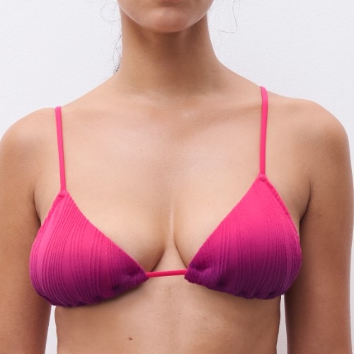 Chantelle Swimwear Swim One pink soft-cup bikini bra